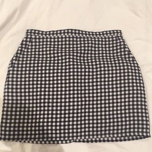 F21 Gingham Skirt
